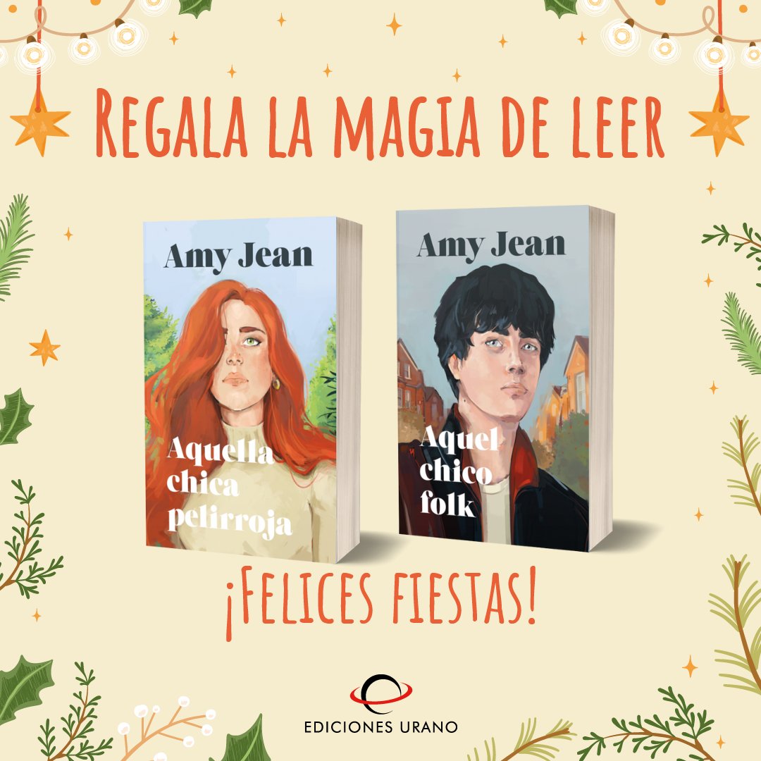 Se acerca navidad, y nosotros os recomendamos una lectura imperdible🎄❤. 
La bilogía #Folk de <a href="/amyjeanwriter/">Amy Jean</a> es una historia de amor en el que surge una simple pregunta, ¿el amor es suficiente?
¿Lo habéis leído? ¿Lo leeréis para navidad?
#RegalaLaMagiaDeLeer