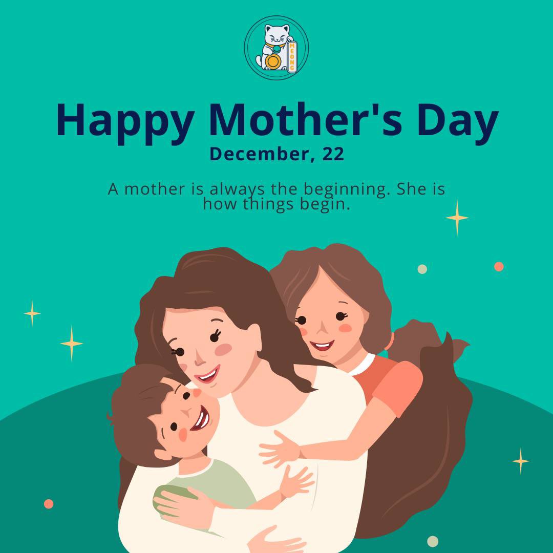 Wishing all the Moms out there a wonderful Mother's Day! 🥂

#meong #bsc #bsctoken #binance  #p2e #crypto #cryptocurrency #mobilegame #androidgame #meme #cat #altcoin #bitcoin #btc #blockchain