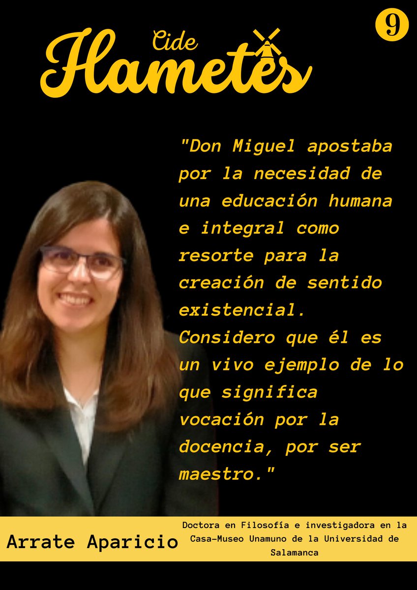 HametesCide's tweet photo. ✍️Número 9, en versión esta vez más corta, dedicado en exclusiva a la entrevista con @Arrate_Filo sobre D. Miguel de Unamuno. https://t.co/33TlJR9AJl https://t.co/xvsU47hSxq