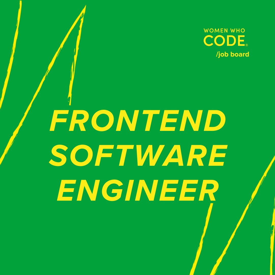 WomenWhoCode's tweet photo. 👩🏽‍💻 This #remote Frontend Software Engineer #techjob at @politico is leaving the job board soon.  

Apply now → https://t.co/kqU4scvtzE  

#politics #mediaandnewscompany #javascript #midlevelroles #remotejobs https://t.co/fUZpmow1wd