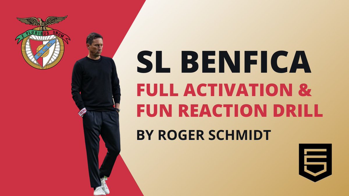 dariograbusic's tweet photo. SL Benfica - full activation + fun reaction drill by Roger Schmidt

#slbenfica #activation #subscribe #benfica #portugal #warmup #reaction #fun #funfootball #funsoccer #rogerschmidt #football #soccer #coach #training #dariograbusic #nogomet #trening

https://t.co/8pVb2gy4TS https://t.co/DOvs9qMaEu