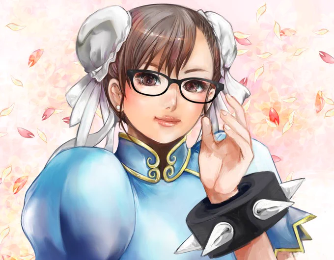 おれが描いた春麗みて 