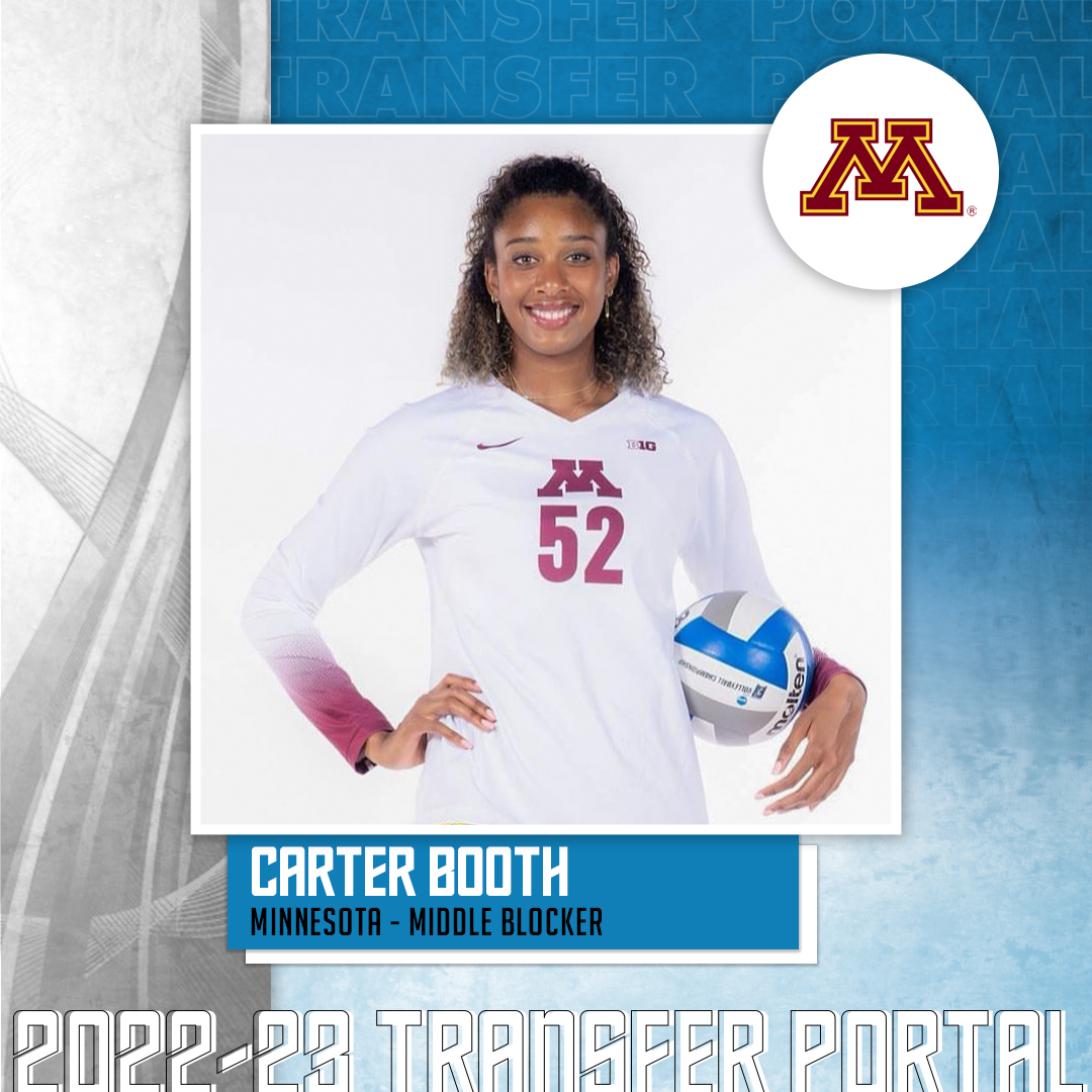 CVBTransfers's tweet photo. 𝗜𝗻 𝗧𝗵𝗲 𝗣𝗼𝗿𝘁𝗮𝗹

✏️: Carter Booth
🏐: Middle Blocker
🎓: Sophomore
📍: Minnesota

#CollegeVBTransfers | #NCAAWVB https://t.co/7Yb1OxCBpb