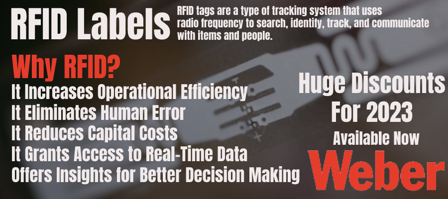 Irlbarcodes's tweet photo. RFID Labels, and RFID Solutions are fast becoming the go to technology for businesses looking to save on the following:
- Money 🤑
- Time ⌛
- Human Error 💫

#weberireland #weber #christmastimelabelprintersandwine #rfid #rfidsolutions #rfidprinters #rfidtechnology #rfidtags https://t.co/zFwdemskkN