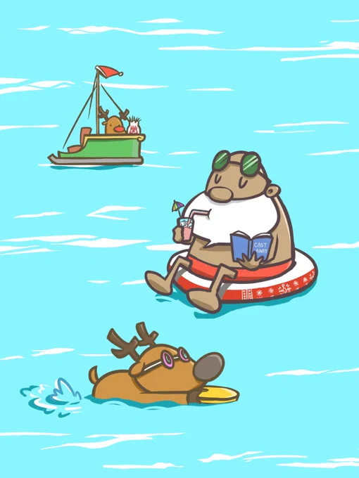 #くそ寒いので水着絵を貼る