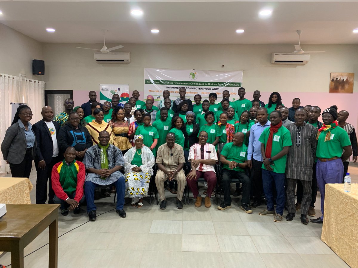 oxfamauburkina's tweet photo. #Financement_Climatique: Tenue ce 21/12/22 du Forum des Organisation de la Société Civile sur le financement climatique au Burkina Faso, Edition 2022 sous le thème "Informer et connecter pour agir"
#justice_climatique
#finance_climat
#A2E #JVE_Burkina #CONAJEC #CGLTE
#Lwili https://t.co/OEcAJQtoPH