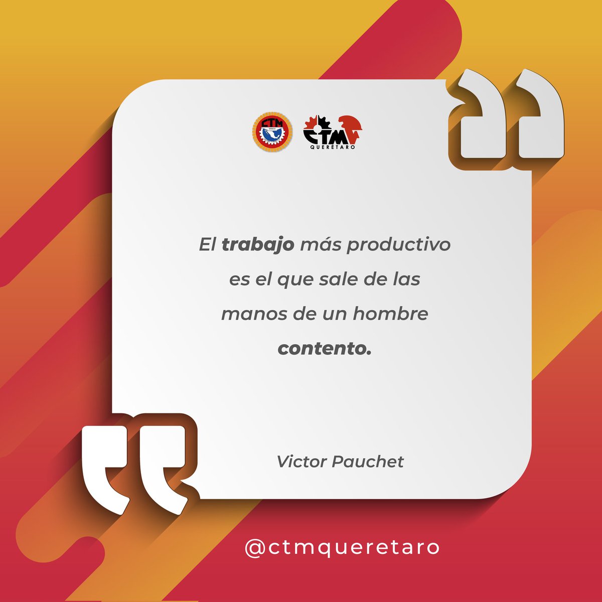 CTMQueretaro's tweet photo. 👉🏻Sin duda alguna, nuestro estado emocional impacta de alguna manera nuestra productividad.⚙️
https://t.co/qUYc2OUU6X
#ActitudCTM #CTM #CTMQueretaro https://t.co/FK2PK8sIm0