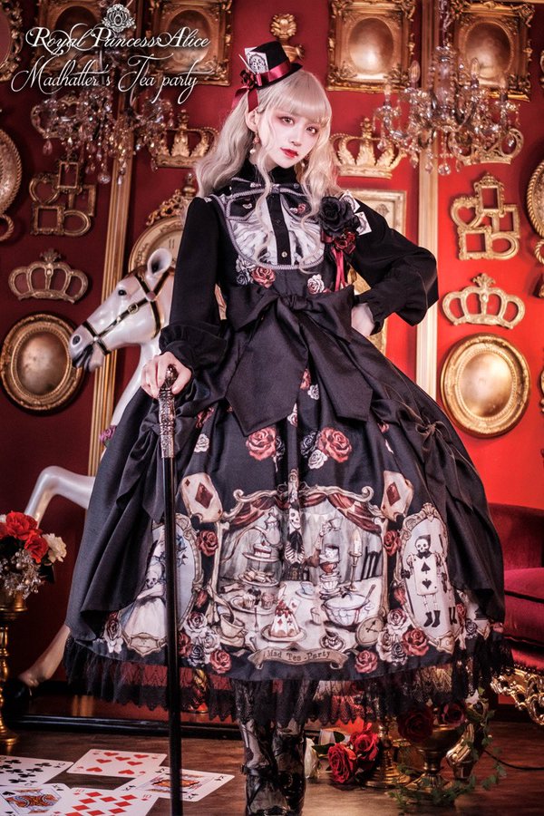 Royal Princess Alice 新がしゃどくろセット ロリィタ www ... Royal Princess Alice 新がしゃどくろセット ロリィタ