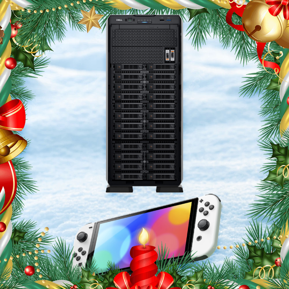 ServerSource's tweet photo. The perfectly-sized server for the smaller grottos π
With a FREE Nintendo Switch OLED β¨
π https://t.co/EVPrCKHMyD
Santa's Hotline β 01536 274 950
Santa's Mailbox π sales@serversource.co.uk
Your place for servers. #YourServerSource. https://t.co/cF42TFcpKy