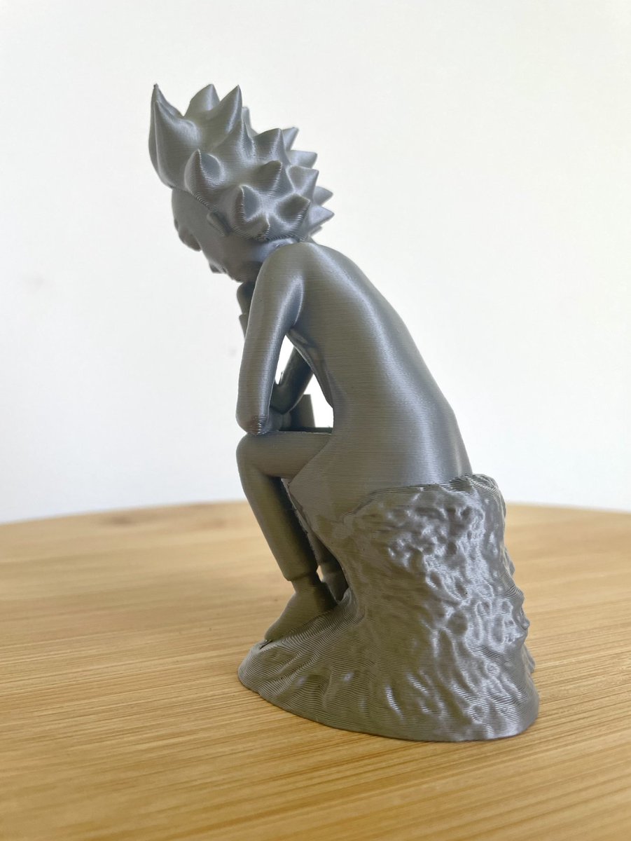 ⚗️ Add a little bit of interdimensional madness to your life with this epic design of "Rick the thinker" by IVANKAHL3DIGITAL on <a href="/Cults3D/">Cults.</a> 

Get it 3D-printed 👉 ow.ly/MuFK50M7aMx
#rickandmorty #3dprint #3dprinting #3dprinted #3dprintinglife #craftcloud