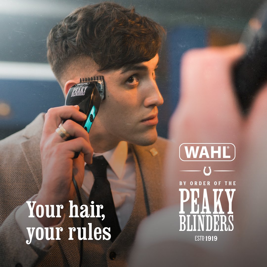 Cement your reputation with the finest haircut in town, all from the comfort of your own home. SAVE 50% on the WAHL &amp;  Peaky Blinders Clipper &amp; Personal Trimmer Gift Set. bit.ly/3GaSy0k

#wahl #wahluk #peakyblinders #byorderofthepeakyblinders