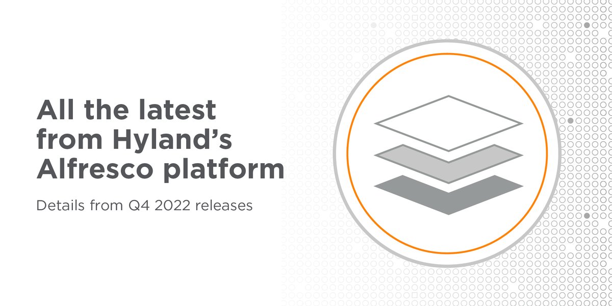The latest releases for the #Alfresco platform provide enhancements from content and process services to improved developer experiences and support for cloud infrastructures. ✨☁️

Here's your brief on everything new this quarter: blog.hyland.com/hyland-news/hy…