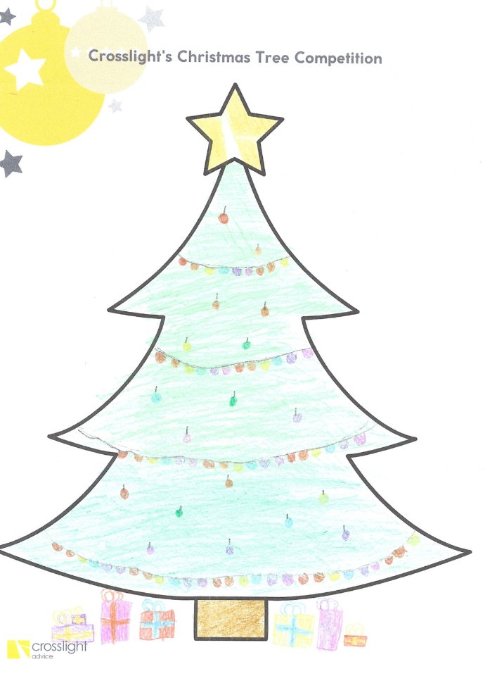 CrosslightAdv's tweet image. We also want to award special judges commendations to Meredith, for incorporating the Crosslight logo into her tree, and Max, our youngest entrant, for his wonderful use of colour.

#ColouringCompetition #12DaysofCrosslight #Commendations