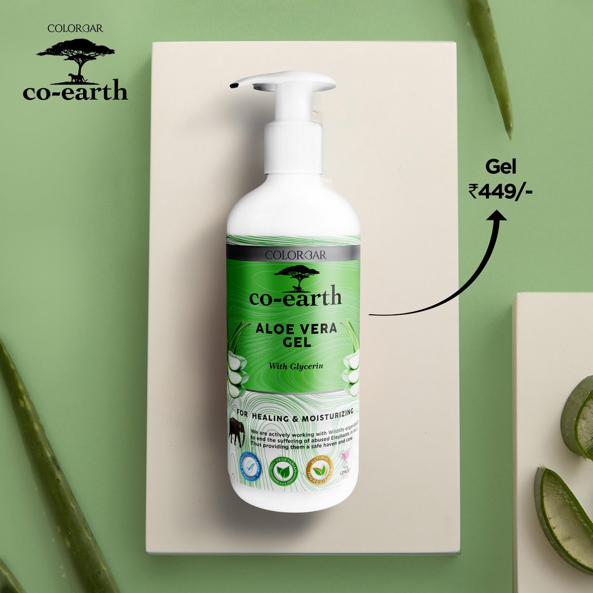 CoEarthofficial's tweet photo. Co-Earth’s Aloe Vera range is great for moisturizing, hydrating, and promoting hair growth.​ It also refreshes, soothes, and calms the skin. 

#CoEarth #ForOurPlanet

#CoEarthByColorbar #Colorbar #skincare #vegan #NaturalSkinCare #natural #organic #AloeVera https://t.co/33AYY0A3J4
