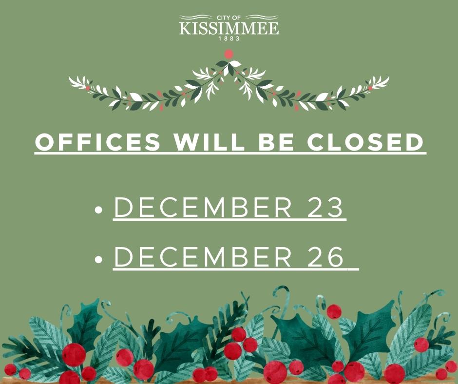 City Of Kissimmee On Twitter Administrative Offices Will Be Closed city-of-kissimmee-on-twitter-administrative-offices-will-be-closed