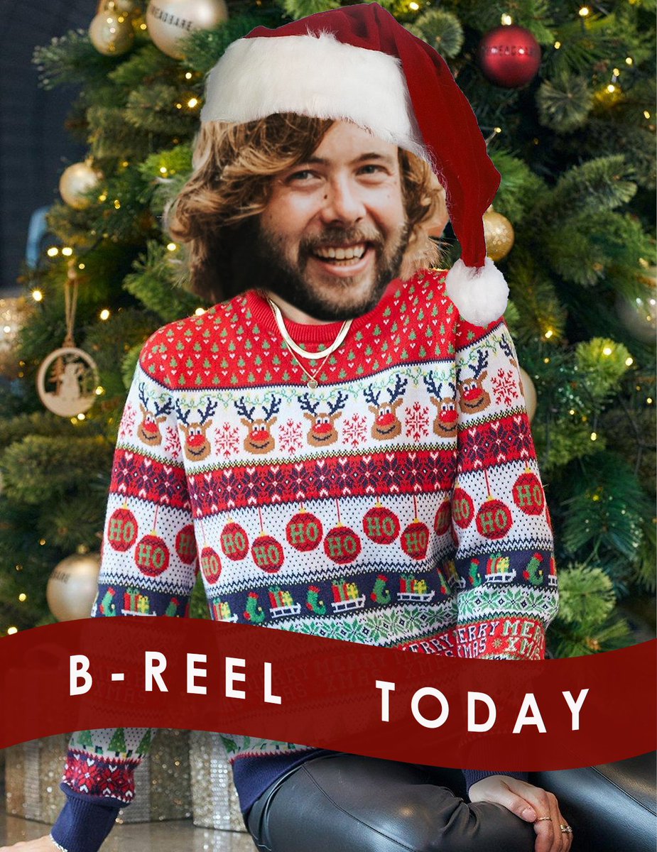 Today's the day! Have another Matt-Christmas-jumper-specialty to celebrate 🎄🦌 See you all at DYMK bar at 5pm!