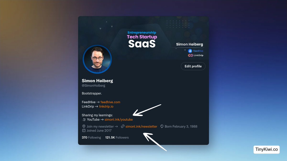 I really like the looks of these branded links 🤩

And the best part - I can measure the performance easily using <a href="/LinkDripHQ/">LinkDrip</a>.

Next up: Having <a href="/FeedHiveHQ/">FeedHive</a> automatically wrap all links I post in "simonl.ink/xxxxx" 🚀