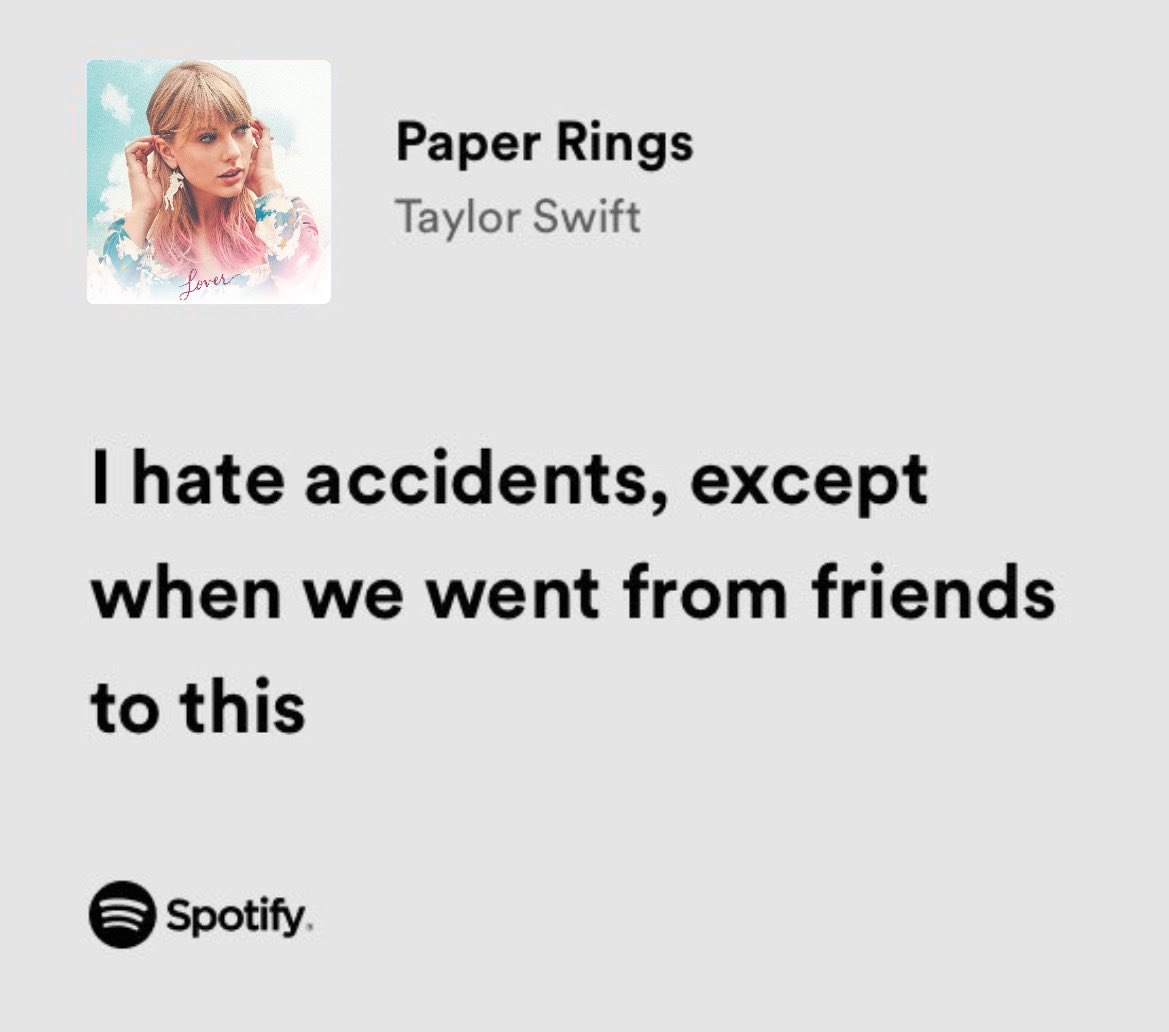Taylor Swift Spotify Lyrics