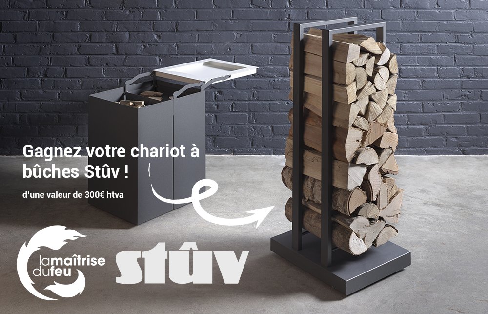 bioenergyEU's tweet image. 📢Vous êtes résidents #wallons? 

⏳Vous avez jusqu'au lundi 6 janvier 2023 (12h) 📅pour gagner un chariot à bûches Stûv d'une valeur de 313€ pour stocker facilement vos #bûches à l'intérieur et les garder bien sèches! 

👉lamaitrisedufeu.be