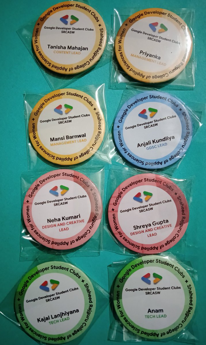 gdsc_srcasw's tweet image. Thank you @dotBadges for these beautiful badges🥳🔥✨

#gdsc #googledeveloperstudentclubs #gdscsrcasw