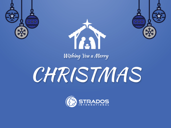 Season's greetings from everyone at Strados!