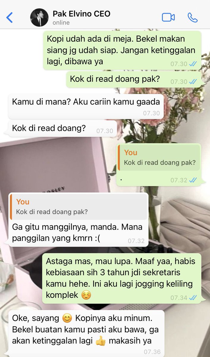 𝐌𝐚𝐫𝐫𝐲𝐢𝐧𝐠 𝐌𝐲 𝐁𝐨𝐬𝐬

Doyoung romance AU

Written by Alya Dara