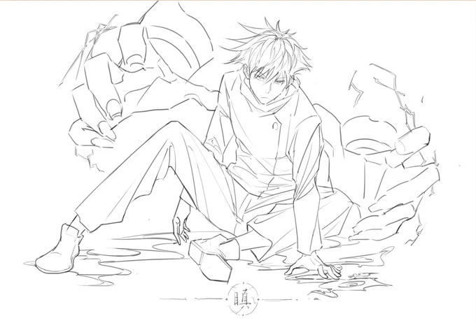 #伏黑惠 #fushiguromegumi   #sukufushi WIP
Happy Birthday Megumi! 