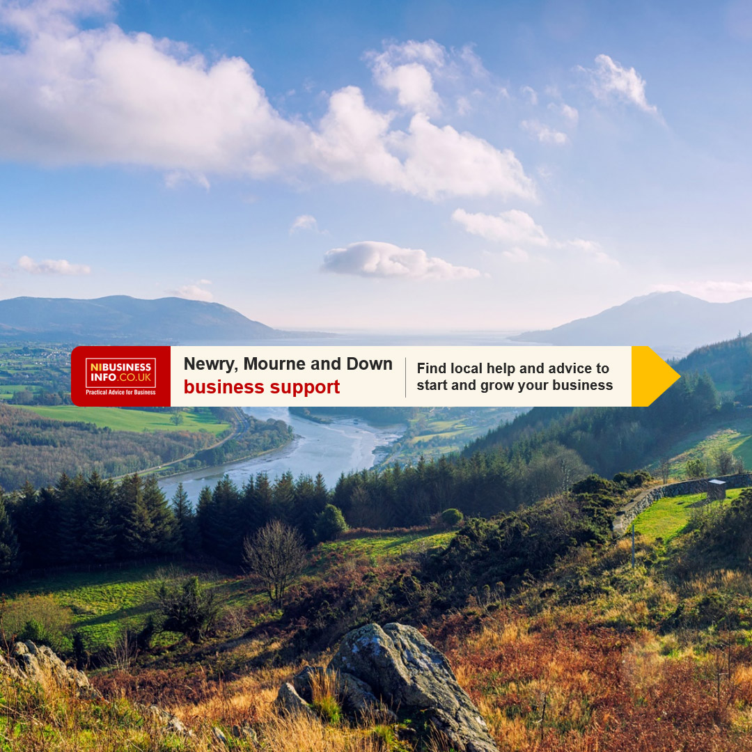 Do you want to start a new business or grow your existing business in the <a href="/nmdcouncil/">NewryMourneDown</a> area?
There's local sources of support, advice and funding to help you take the next steps - find out more >>
<a href="/InvestNI/">Invest NI</a> @goforitnews <a href="/Economy_NI/">Economy NI</a> <a href="/FSB_NI/">FSB Northern Ireland</a> <a href="/retail_ni/">RetailNI</a> 
nibusinessinfo.co.uk/content/newry-…