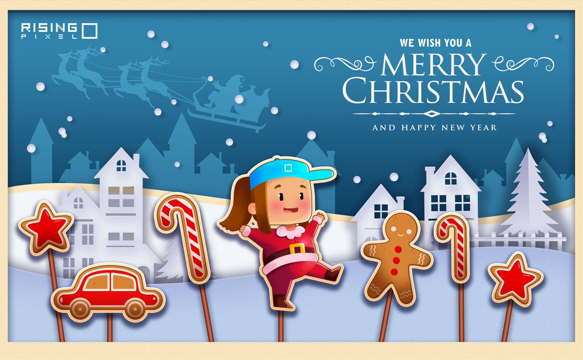 RisingPixel's tweet photo. Are you ready for the holidays? ๐๐
From the entire Rising Pixel team (and Pixelita) we wish you a Merry Christmas! ๐โจ
#MerryChristmas #RisingPixel https://t.co/KTzwCqgXpv