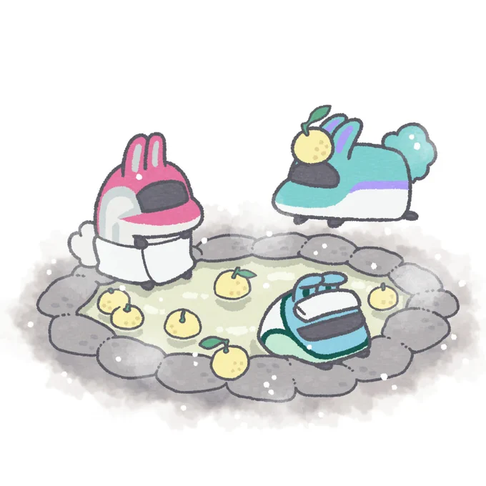 湯けむり秘湯〜しんかんせんと柚子を添えて〜 