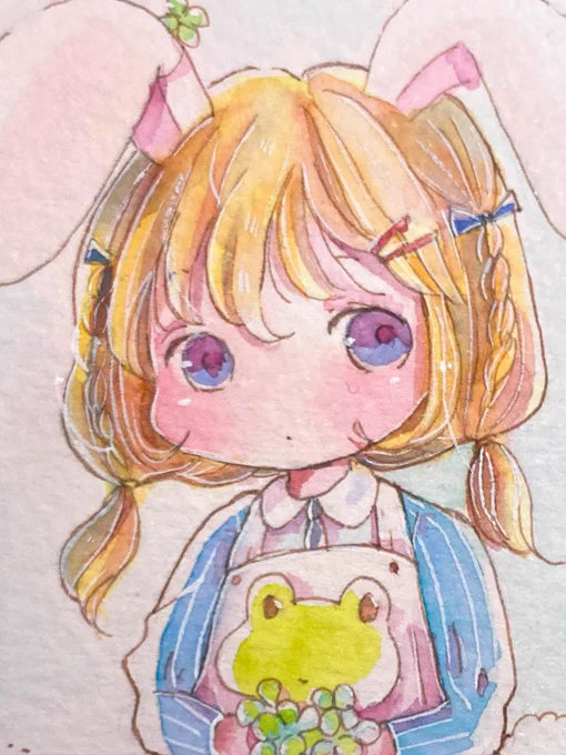 ウサギ三姉妹、だいたい終わりました 