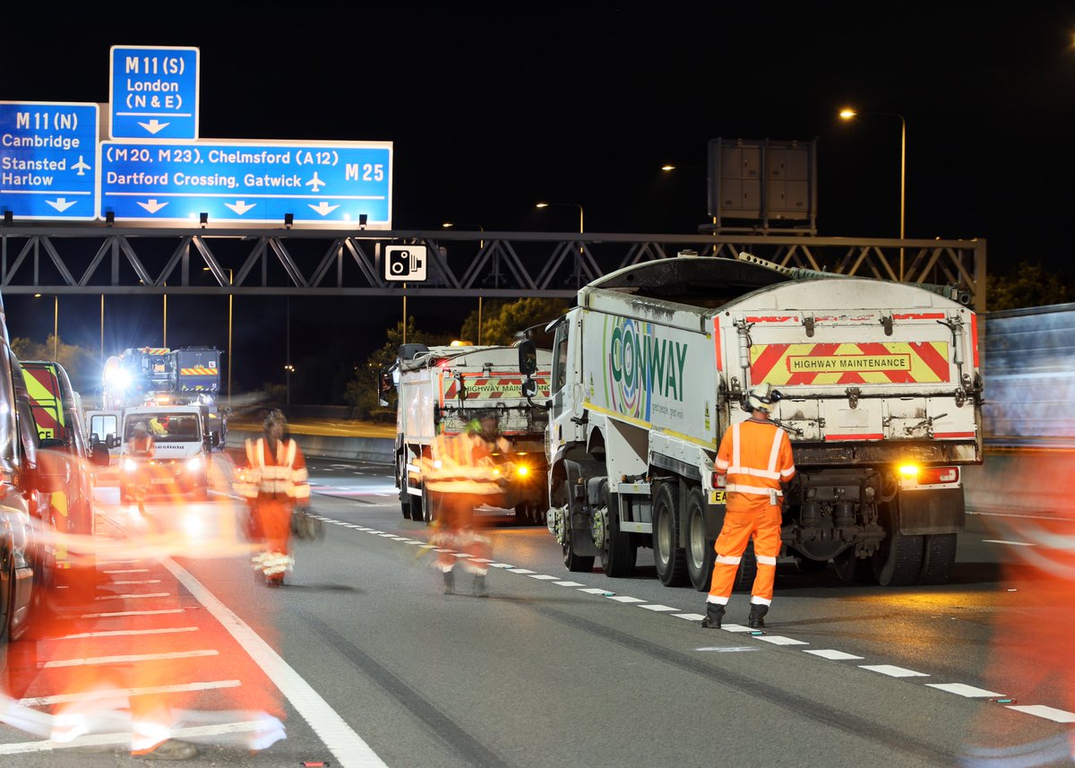 toppesfielduk's tweet photo. We are pleased to continue the delivery of our ongoing maintenance contract with Milestone Infrastructure on the M25 connect plus pavement framework.
Great work from all involved!
#OneToppTeam #greatpeoplegreatwork
See the full details here: https://t.co/7hdUoxsafM https://t.co/tZk6iAnR7k