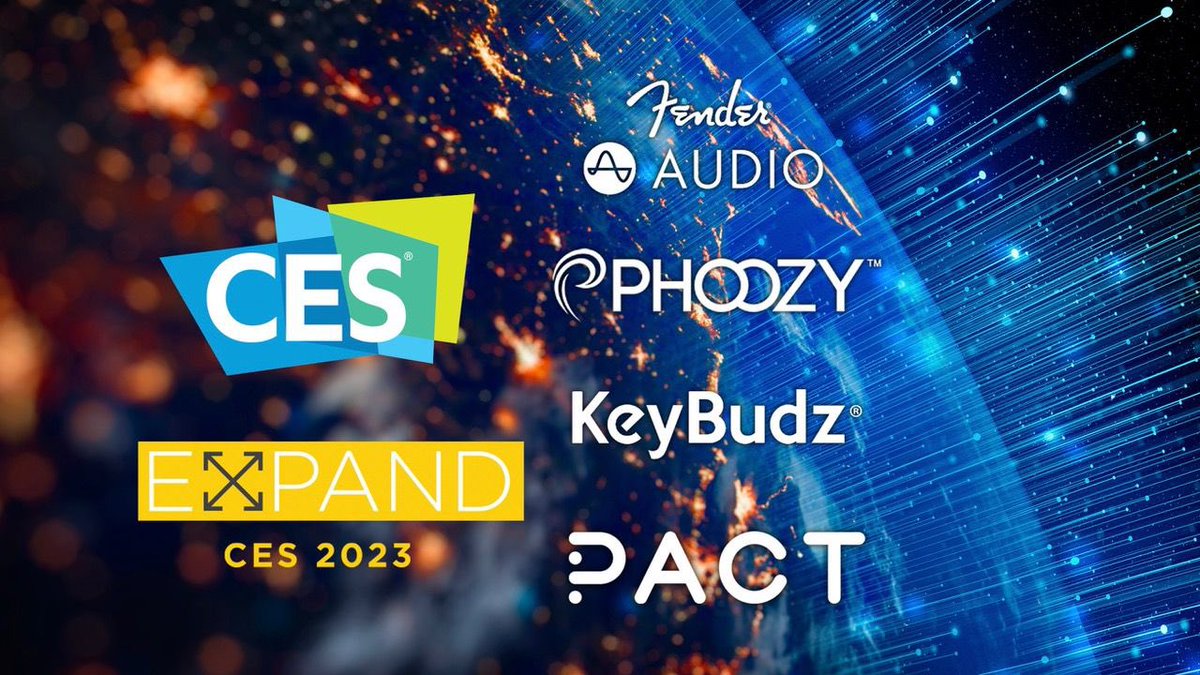 EXPANDCE's tweet image. CES returns JAN 5-8, 2023 in Las Vegas. EXPAND will be there with our brands @PactSocial @ThePhoozy Fender Audio and KeyBudz.           Message us for a meeting to discuss brand opportunities within your business. See you there!

#ces #ces2023 #tech