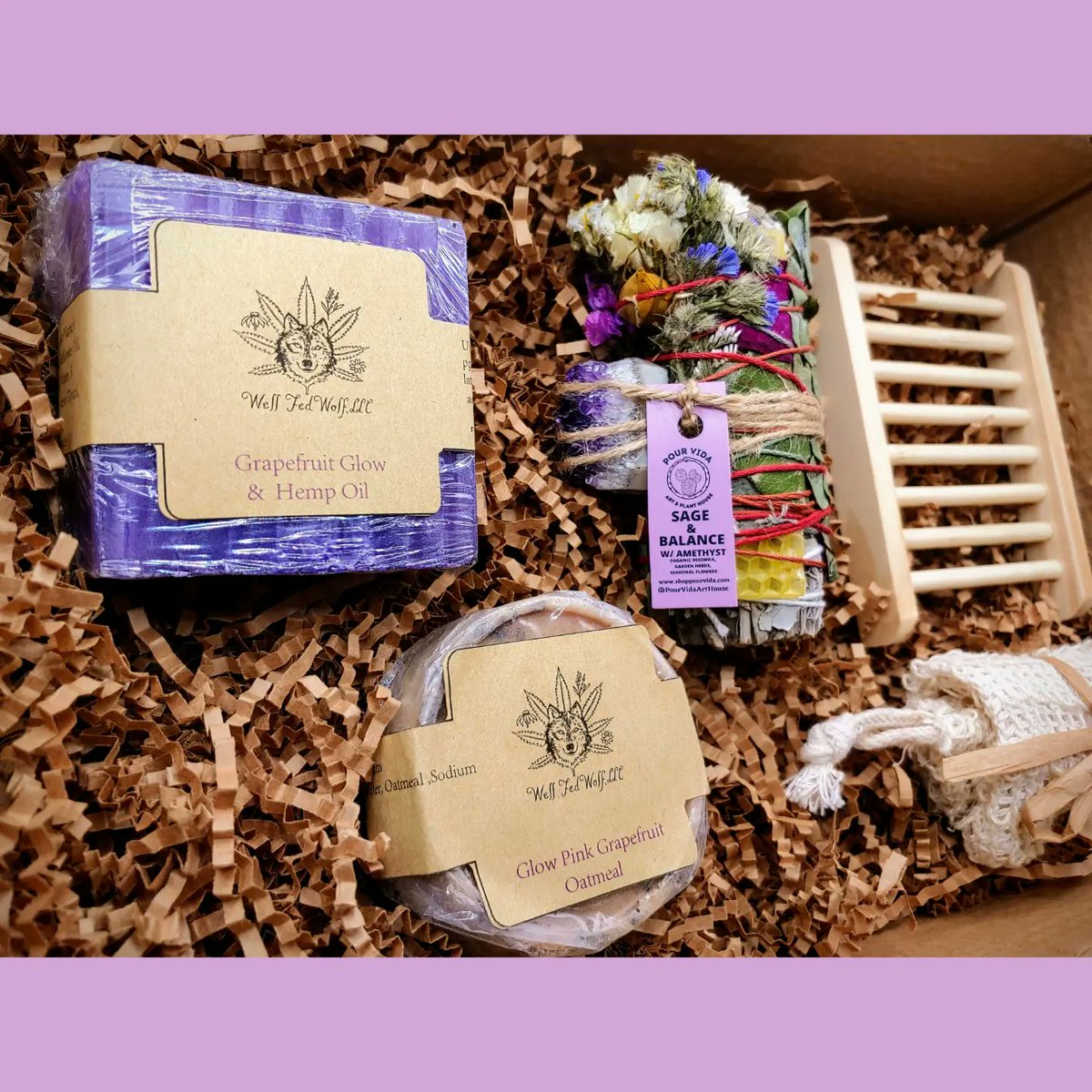 __wellfedwolf__'s tweet photo. Which vibe are you choosing 🤔🌱

💻 website: https://t.co/PqgKl5XhCk
#soap #essentialoils #body #skincare #wellness #goatsmilk #oatmeal #hempseedoil #hemp #organic #bamboo #heatlh #beauty #smallbiz https://t.co/Zk0v2gjzLg