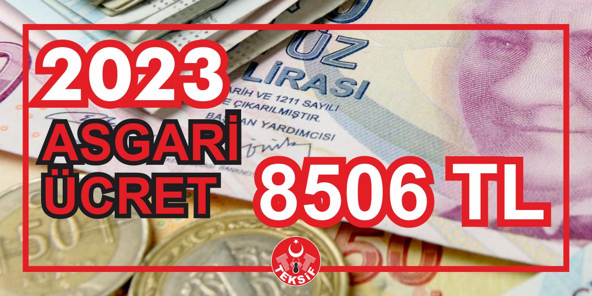 TeksifSen's tweet photo. 2023 ASGARİ ÜCRET AÇIKLANDI
Asgari ücret zam oranı yüzde 54,66 olarak açıklandı. Cumhurbaşkanı Erdoğan, 2023 yılında uygulanacak asgari ücretin 8 bin 500 TL olduğunu açıkladı.

#net8500 #asgariücret #türkiye #açlıksınırı #yoksulluksınırı #sendikalhaklar #ekmekbarışözgürlük https://t.co/18TRWjes95