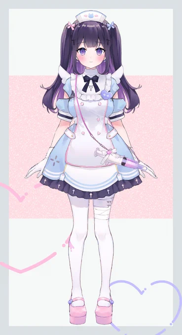 ハコネクト4期生『叶望ゆゆ』(@ yuyukanami )ちゃんのデザインを担当させていただきました!応援よろしくおねがいします✧˖ 