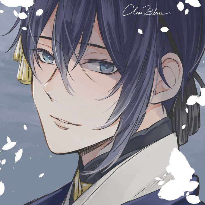 三日月宗近(刀剣乱舞) 「booth通販用の三日月宗近 」|ミヤコのイラスト