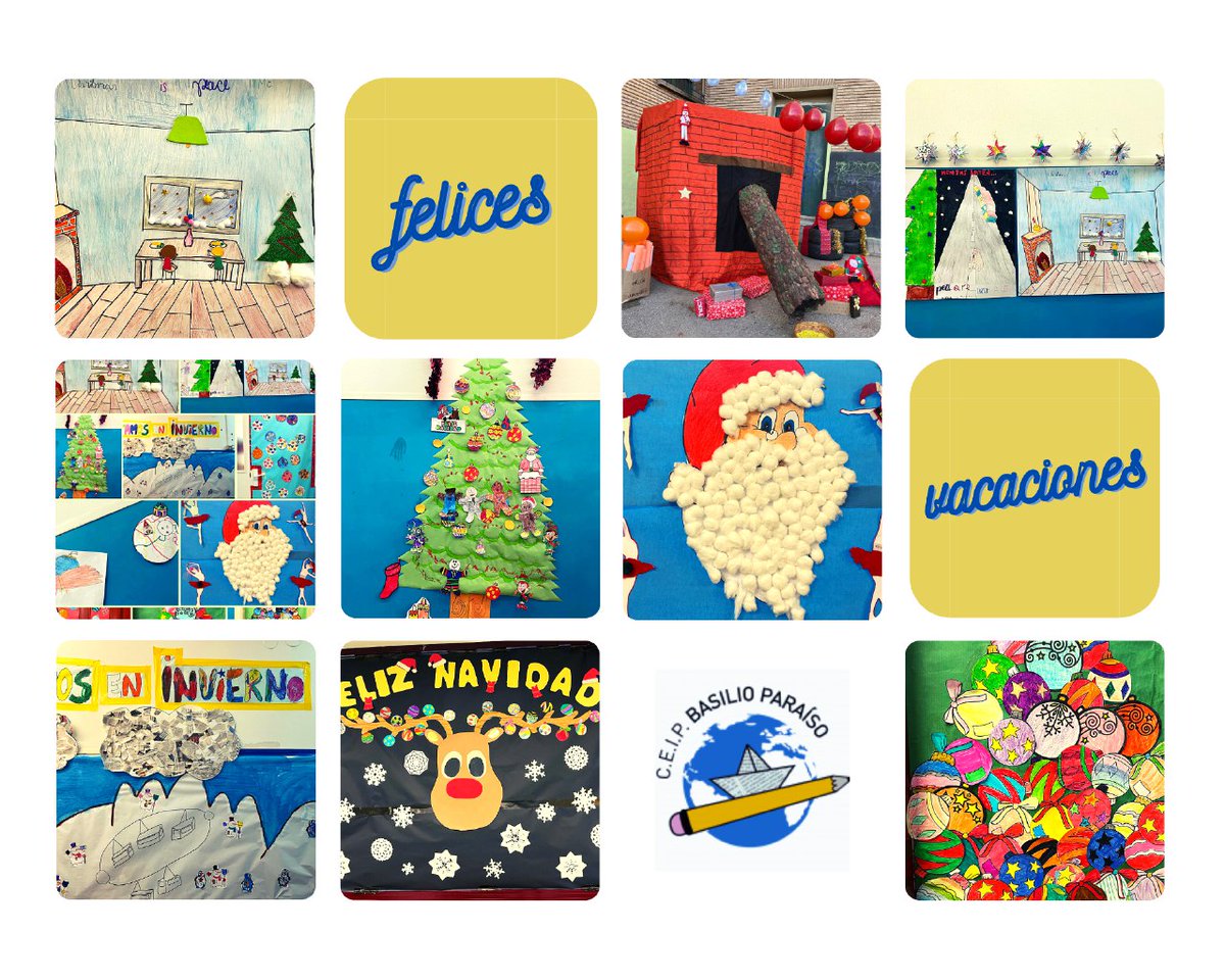 Todo el equipo docente del cole os desea unos felices días. Nos vemos a la vuelta, ¡en el 2023!