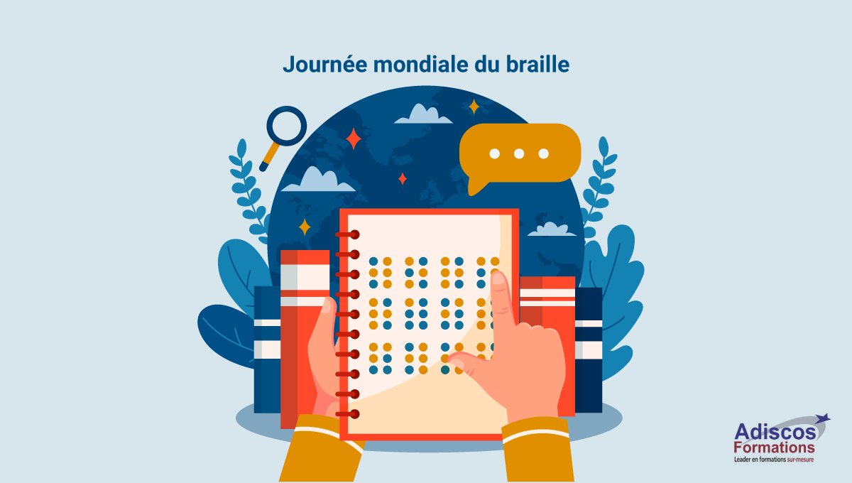 AdiscosPro's tweet photo. Journée mondiale du braille

Peut-on se former quand on souffre d’une déficience visuelle ?
Lisez-en plus ici : https://t.co/ZRNz7reBsN https://t.co/ZbcGrIYiX3