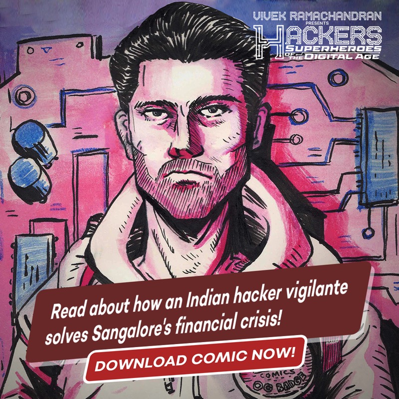 vivekramac's tweet photo. Excited to launch the inaugural issue of Hackers: Superheroes of the Digital Age, Issue #1. 

An engaging read for hackers, cybersecurity and IT professionals, students and enthusiasts.