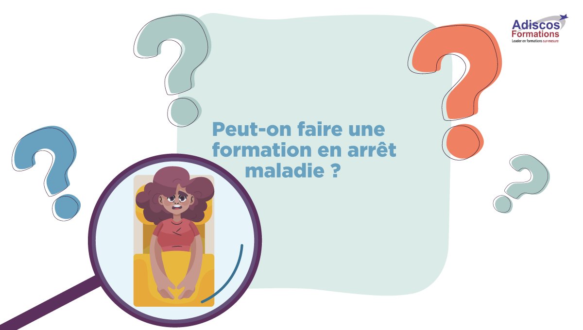 AdiscosPro's tweet photo. FAQ : Peut-on faire une formation en arrêt maladie ?

La réponse ici : https://t.co/S0d23tDdGj https://t.co/LlHFv7jg2M