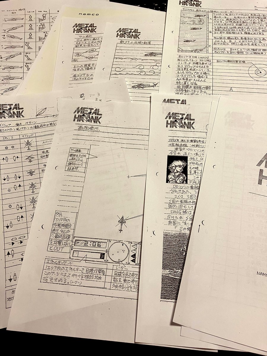 VGDensetsu On Twitter Metal Hawk Design Doc 