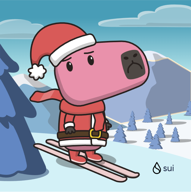 Quynh_Daox's tweet photo. 🎁 I just unboxed my Sui Holiday Capy! ❄️ 
Create your own Capy here:  https://t.co/KCDC8SH9vI #CapyHolidays https://t.co/ViQ32gujR2