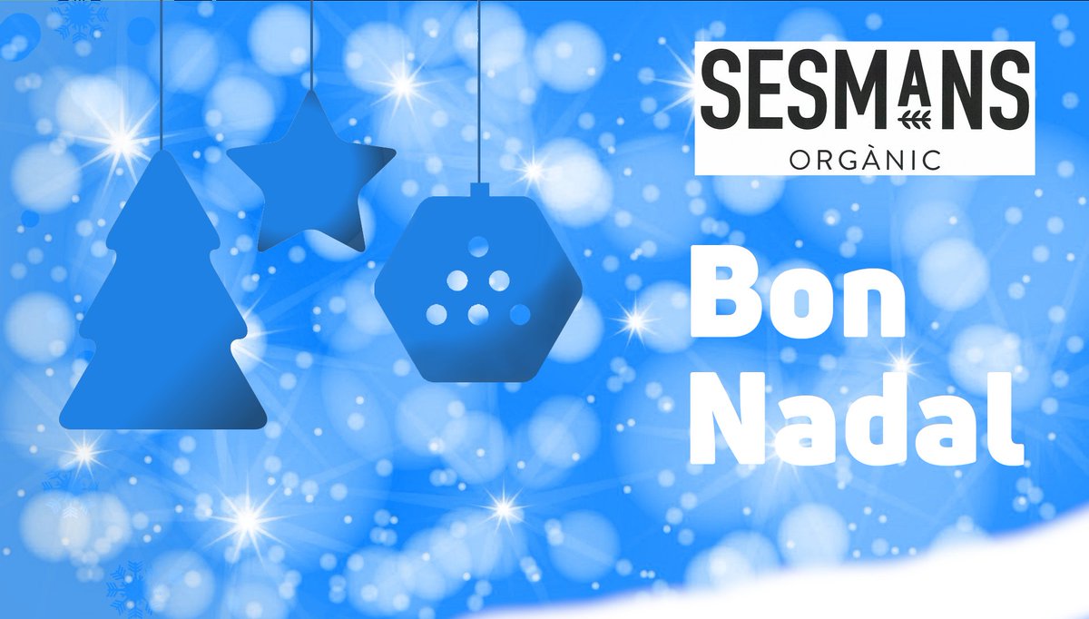 SesmansOrganic's tweet photo. Bones festes i bon any nou!!! https://t.co/hAgnsASYq7