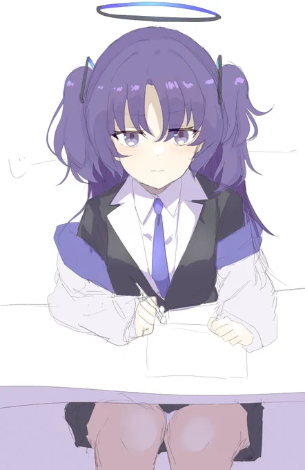 大丈夫!ほかの女の子のほうに行ってもしっかりユウカのとこ戻ってくるから!#ブルーアーカイブ 