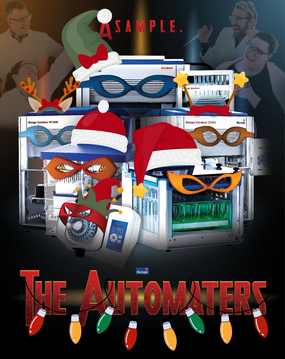 biotagegreen's tweet photo. Lab alone? Don't worry, the Automaters will make sure you get some well-deserved rest while having all your samples processed on time! Happy Holidays! ☃️🎉🎁
 
Check out their adventures here: https://t.co/8oPir5VvUF
 
#sampleprep #analyticalchemistry #evaporation #homogenization https://t.co/r5xPgpPypZ