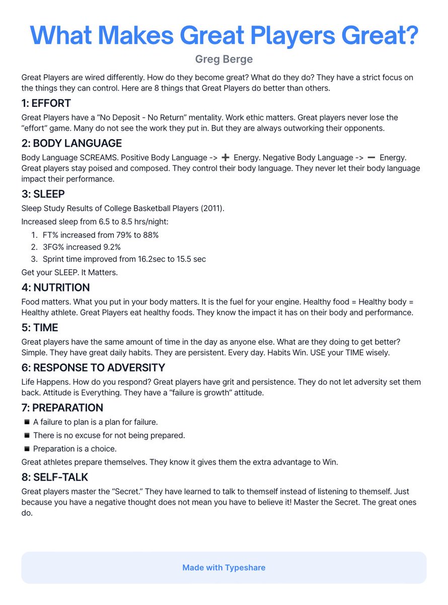 Great Players are Wired Differently. What Makes Great Players Great?