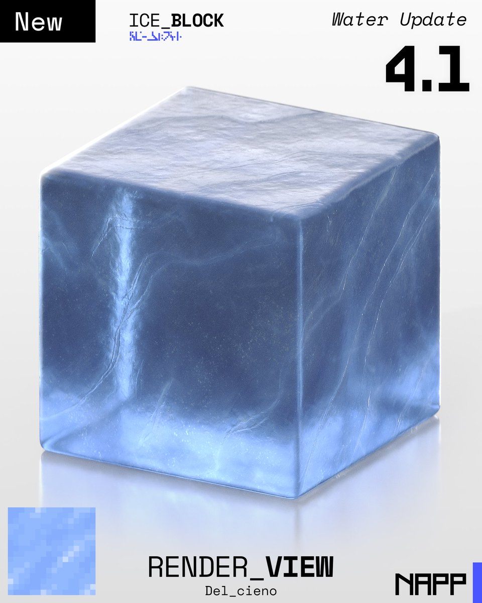 napp_lab's tweet photo. ICE_BLOCK

4.1 - Water update https://t.co/towcjznv91