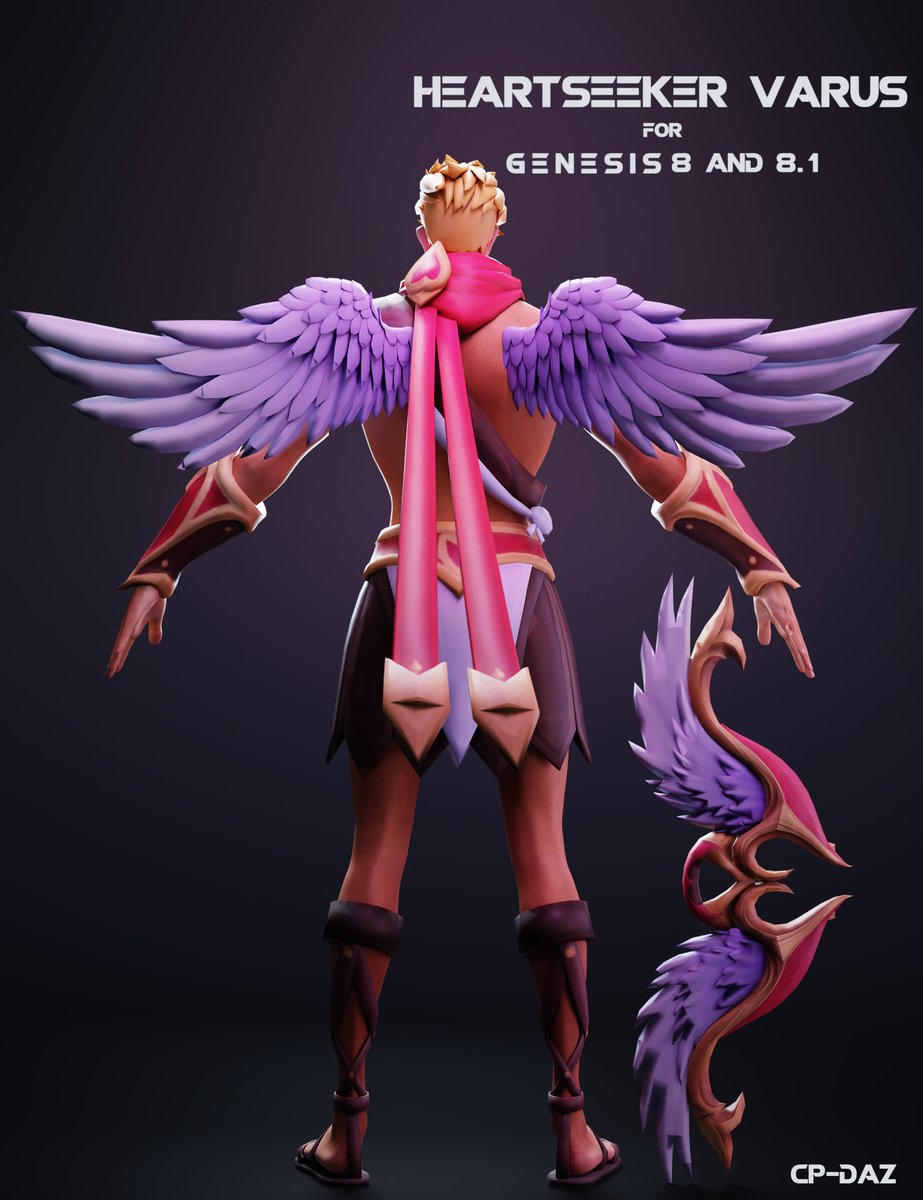 Heartseeker Varus For Genesis 8 and 8.1 Male Done

Converted to Daz Studio by me, credits would be appreciated!

DL
patreon.com/cpdazart

#Heartseeker #Varus #LeagueOfLegends #DAZ3D 
#character #daz #DazStudio #G8M