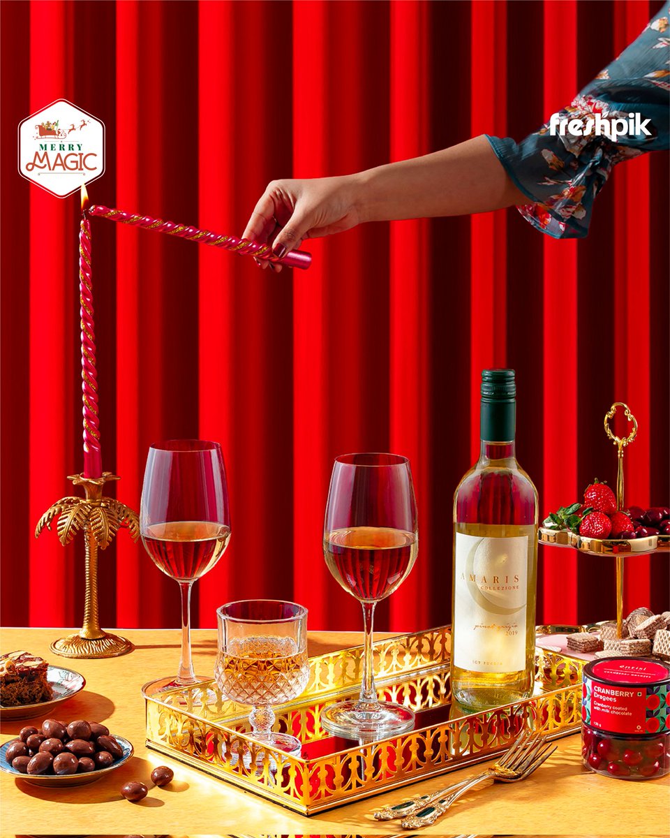 Panache is the way to go this holiday season.😎

Get sweet pairings to your wines like chocolates and berries for the holiday season. 

Find them at Freshpik, Jio World Drive. 

#MerryMagic #Freshpik #MakeItYourFreshpik #ChristmasDinner #ChristmasFeast #WineAndCheese
